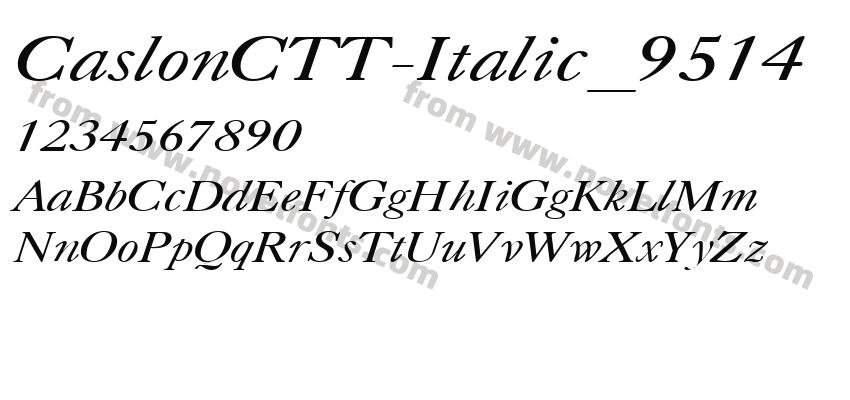 CaslonCTT-Italic_9514Preview