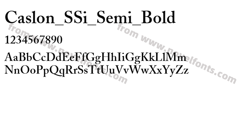 Caslon_SSi_Semi_BoldPreview