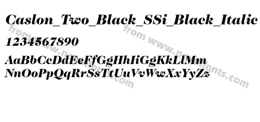 Caslon_Two_Black_SSi_Black_ItalicPreview