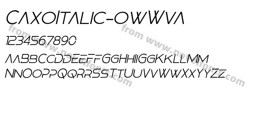 CaxoItalic-owWvaPreview