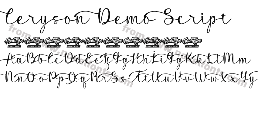 Ceryson Demo ScriptPreview