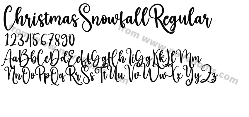 ChristmasSnowfallRegularPreview