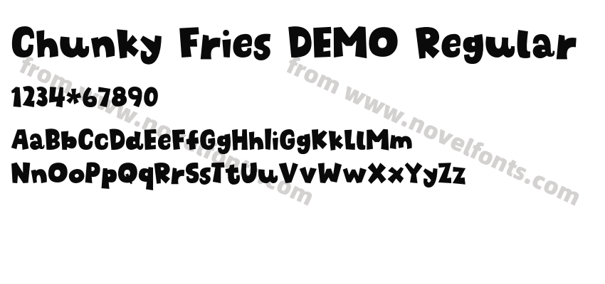 Chunky Fries DEMO RegularPreview