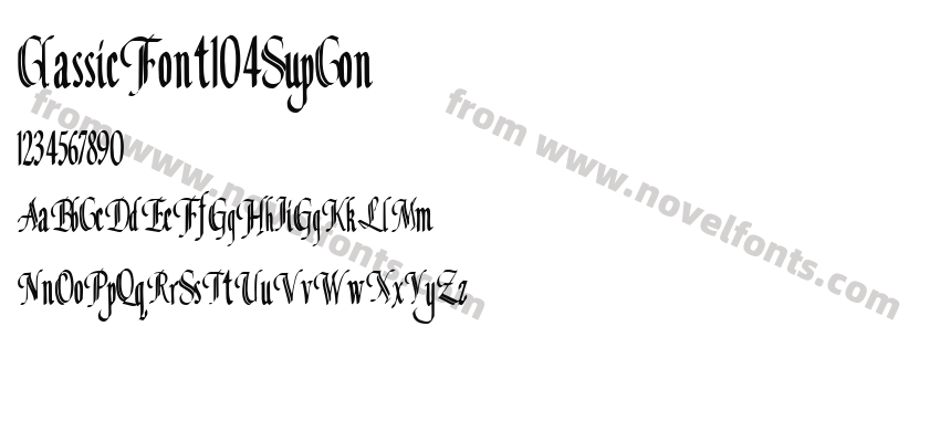 ClassicFont104SupConPreview