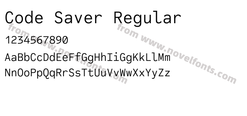 Code Saver RegularPreview