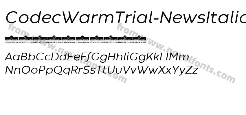 CodecWarmTrial-NewsItalicPreview