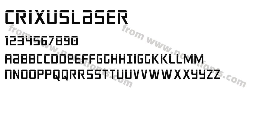 CrixusLaserPreview