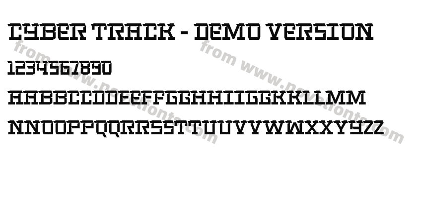 Cyber Track - Demo VersionPreview