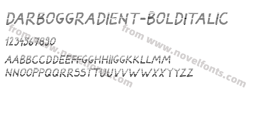 Darboggradient-BoldItalicPreview