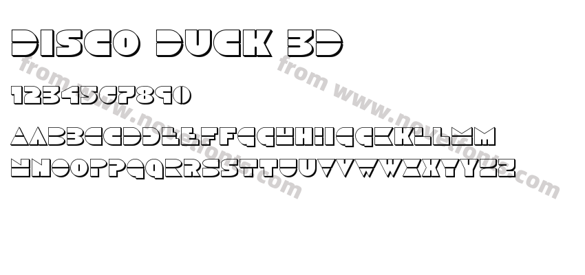 Disco Duck 3DPreview