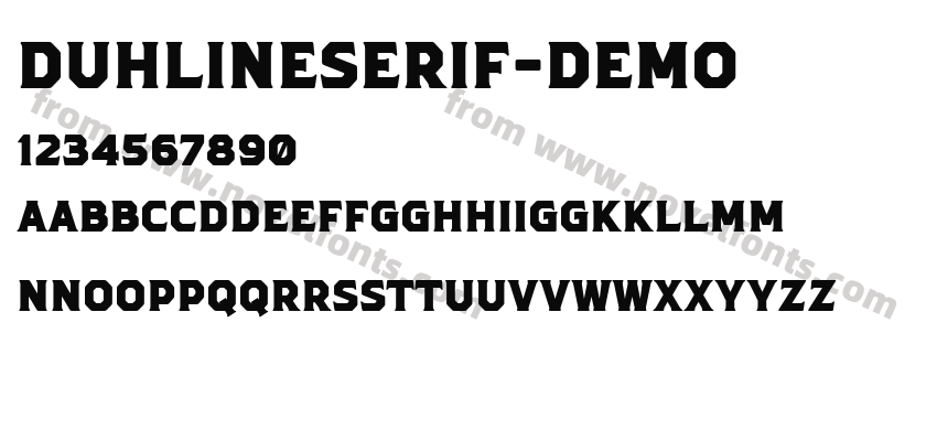 DuhlineSerif-DemoPreview