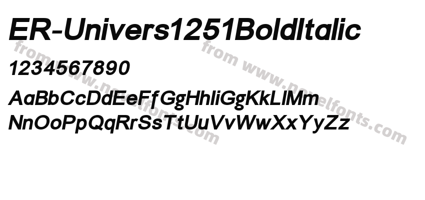 ER-Univers1251BoldItalicPreview