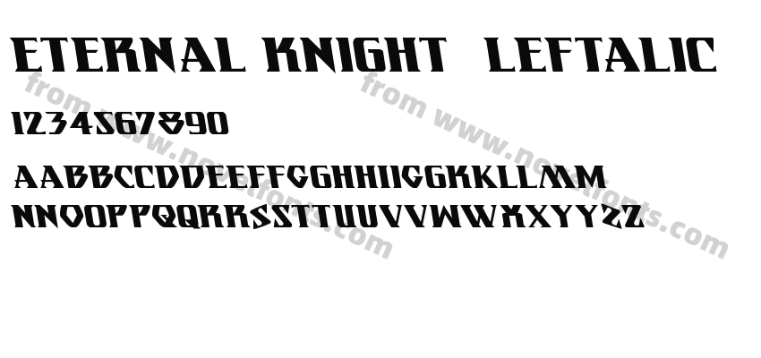 Eternal Knight  LeftalicPreview