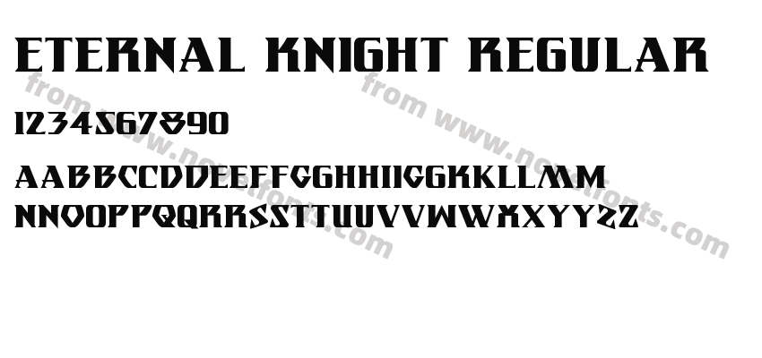 Eternal Knight RegularPreview