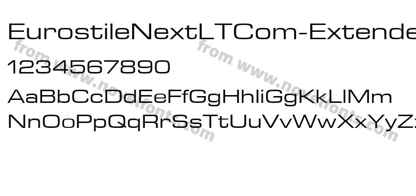 EurostileNextLTCom-ExtendedPreview
