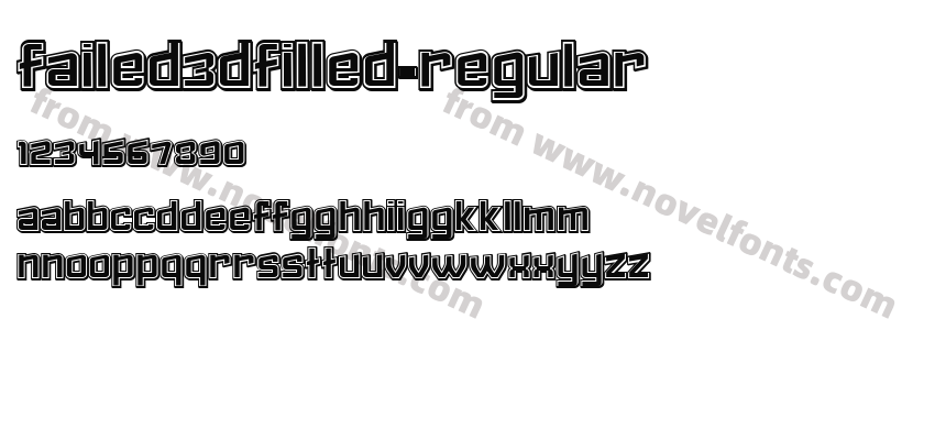 Failed3dFilled-RegularPreview