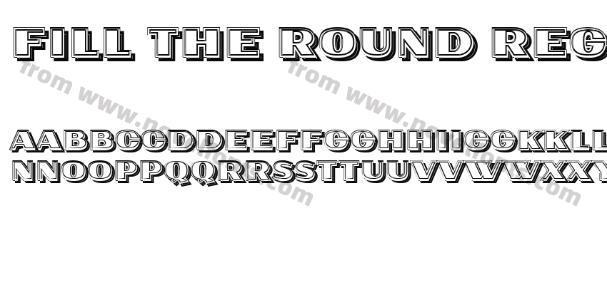 Fill The Round RegularPreview