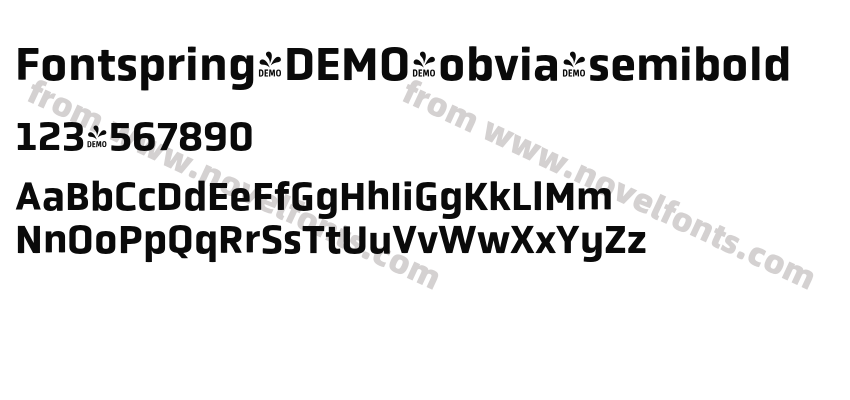 Fontspring-DEMO-obvia_semiboldPreview