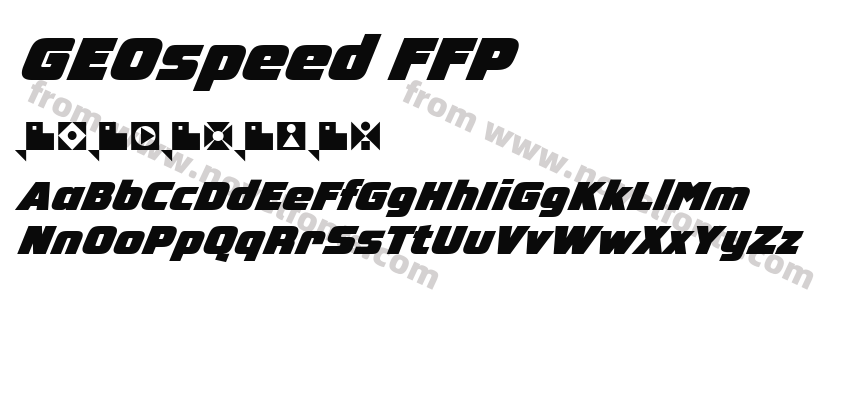 GEOspeed FFPPreview