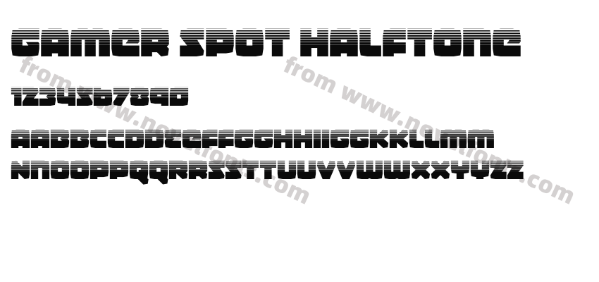 Gamer Spot HalftonePreview