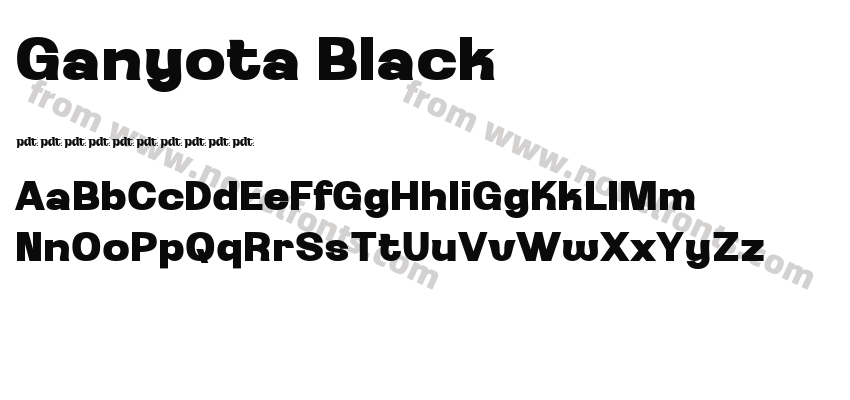 Ganyota BlackPreview