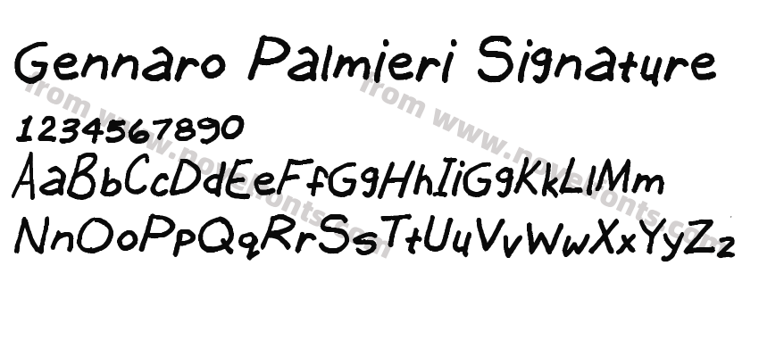 Gennaro Palmieri SignaturePreview