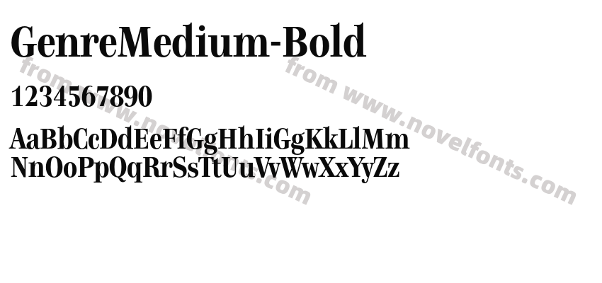 GenreMedium-BoldPreview