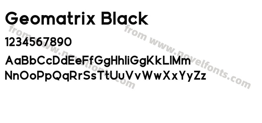 Geomatrix BlackPreview