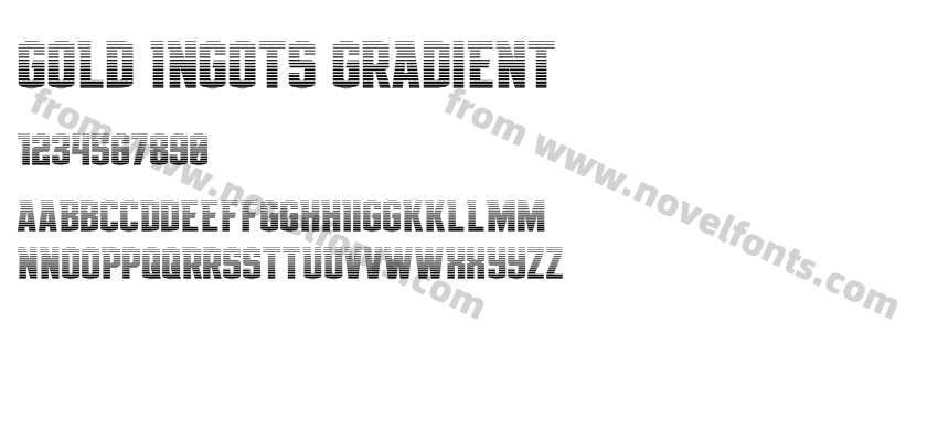 Gold Ingots GradientPreview