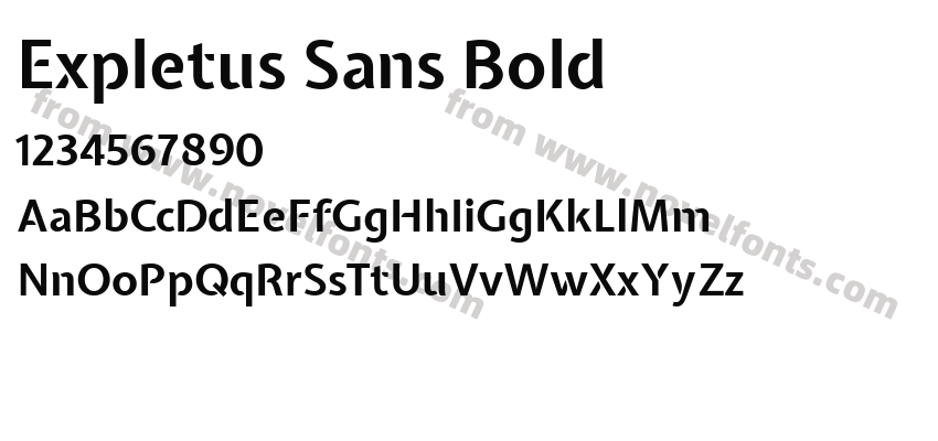 Expletus Sans BoldPreview