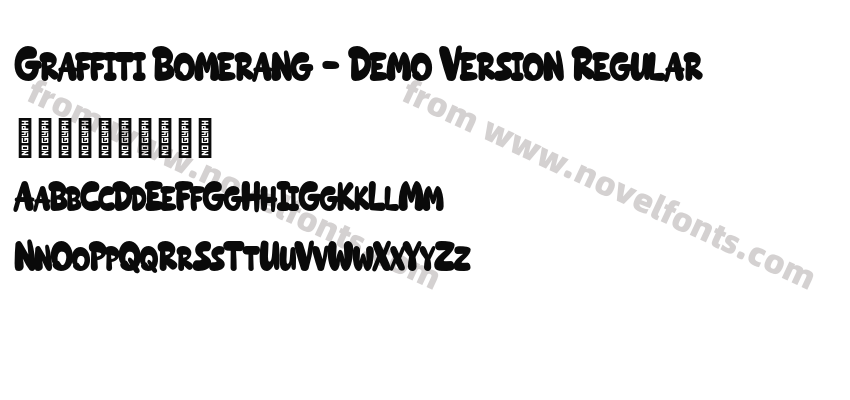 Graffiti Bomerang - Demo Version RegularPreview