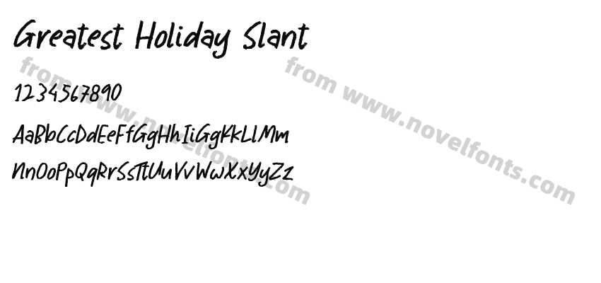 Greatest Holiday SlantPreview