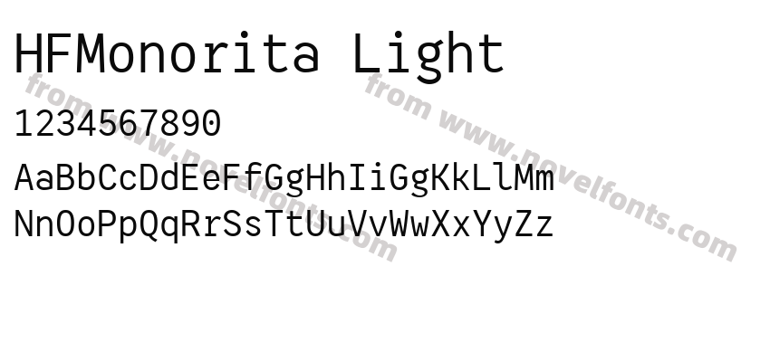 HFMonorita LightPreview