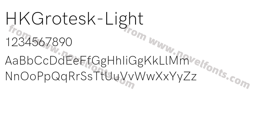 HKGrotesk-LightPreview