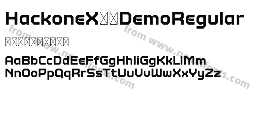 HackoneX01DemoRegularPreview