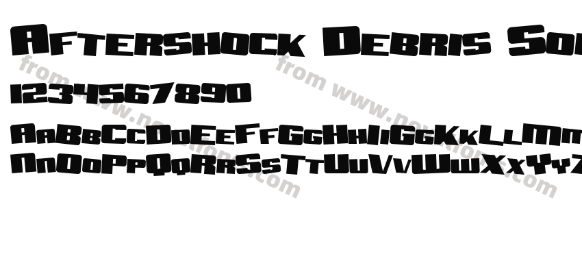 Aftershock Debris SolidPreview