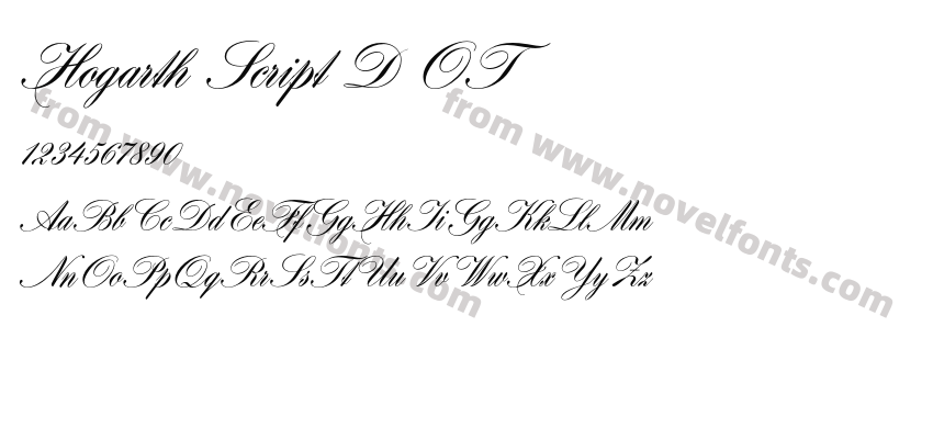 Hogarth Script D OTPreview