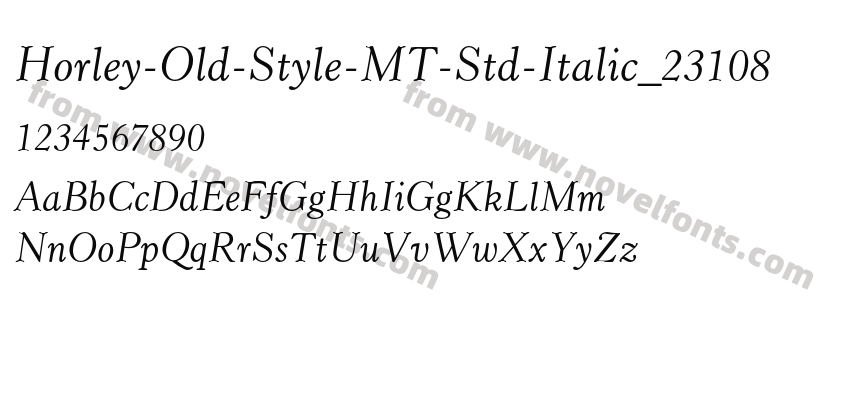 Horley-Old-Style-MT-Std-Italic_23108Preview