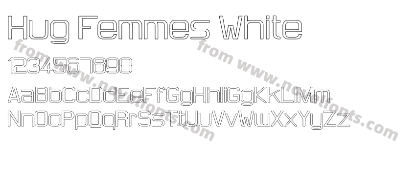 Hug Femmes WhitePreview