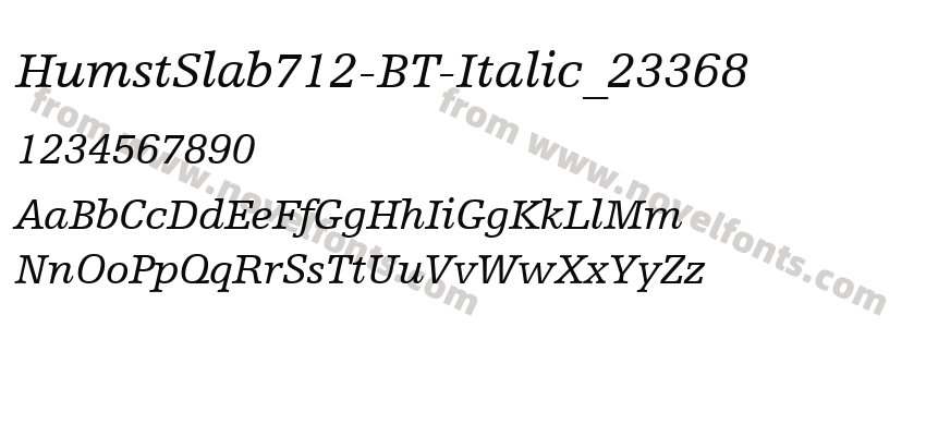 HumstSlab712-BT-Italic_23368Preview