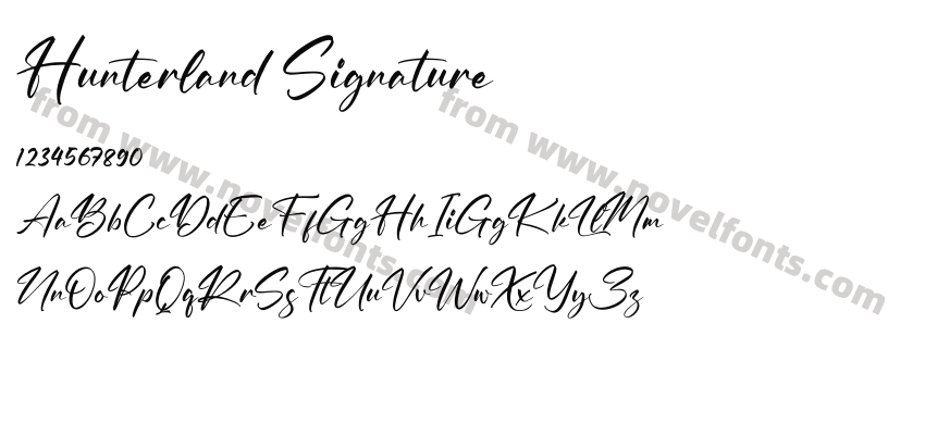 Hunterland SignaturePreview