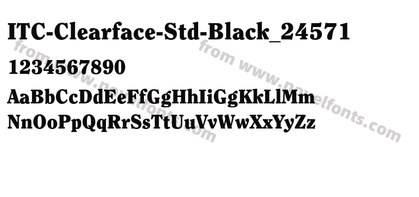 ITC-Clearface-Std-Black_24571Preview