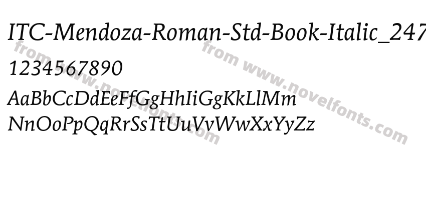 ITC-Mendoza-Roman-Std-Book-Italic_24731Preview