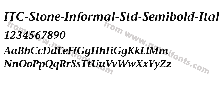 ITC-Stone-Informal-Std-Semibold-Italic_24792Preview