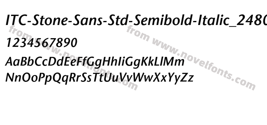 ITC-Stone-Sans-Std-Semibold-Italic_24800Preview