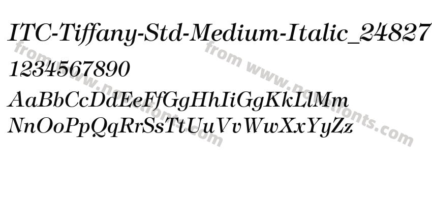 ITC-Tiffany-Std-Medium-Italic_24827Preview