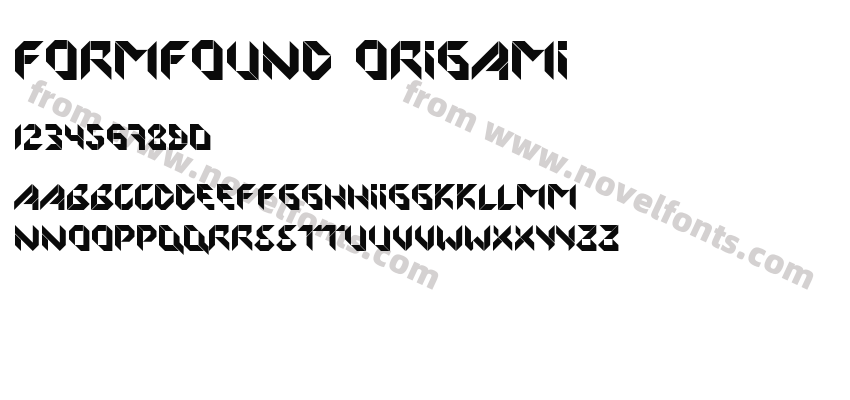 FORMFOUND OrigamiPreview