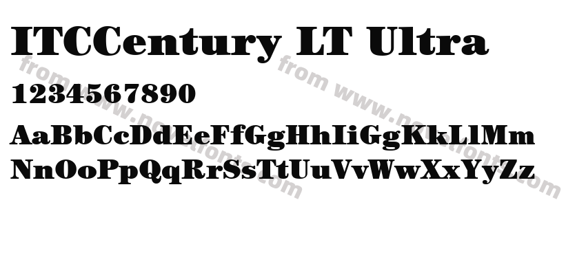 ITCCentury LT UltraPreview