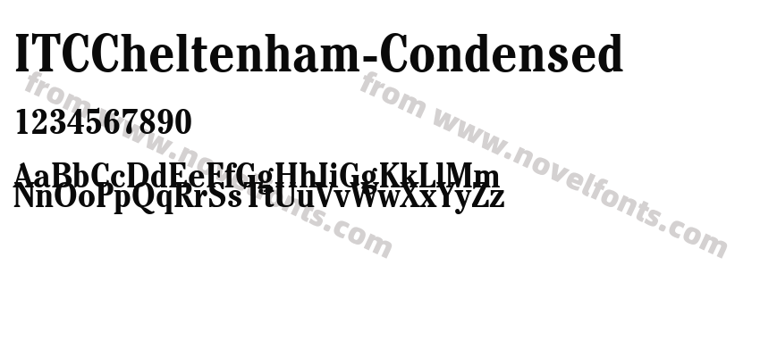 ITCCheltenham-CondensedPreview