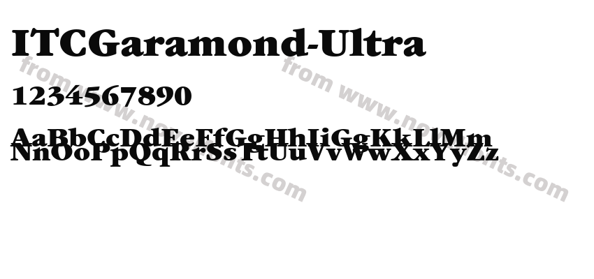 ITCGaramond-UltraPreview